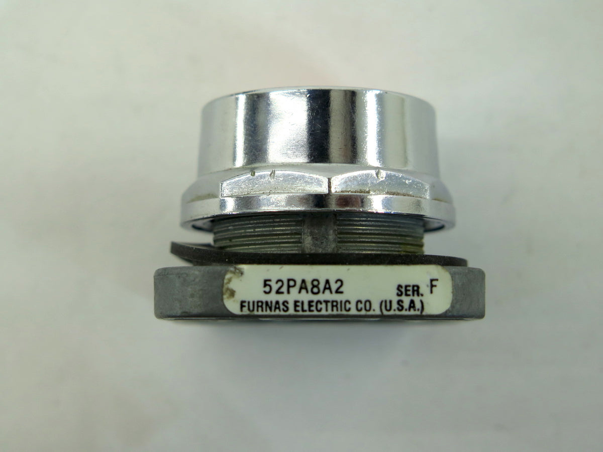 Furnas 52PA8A2 Series F Flush Red Push Button Lot of 2 - Advance Operations