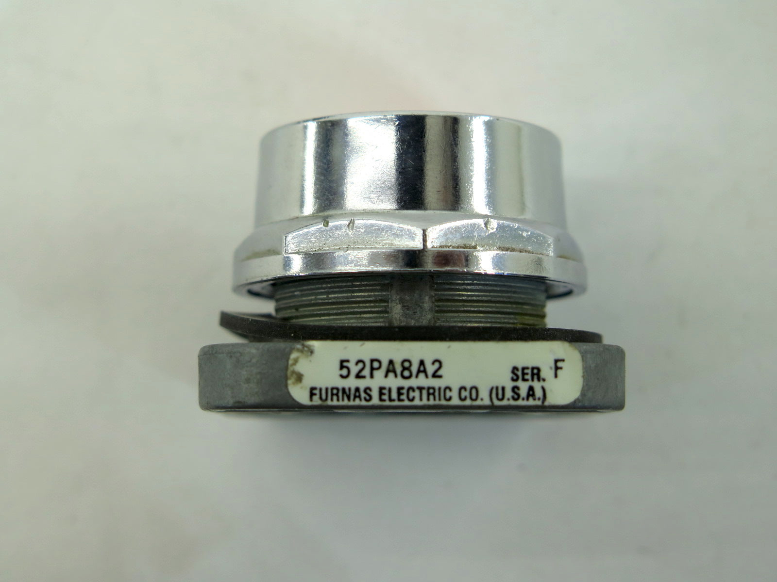 Furnas 52PA8A2 Series F Flush Red Push Button Lot of 2 - Advance Operations