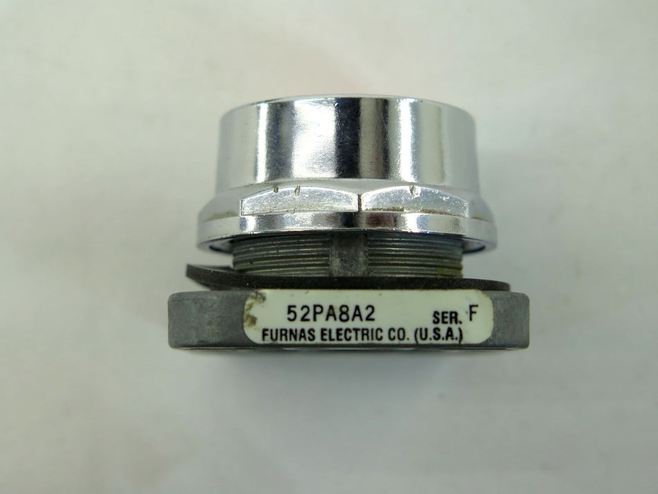 Furnas 52PA8A2 Series F Flush Red Push Button Lot of 2 - Advance Operations
