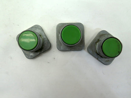 Furnas 52PA8A3 Series B Flush Green Push Button Lot of 3 - Advance Operations