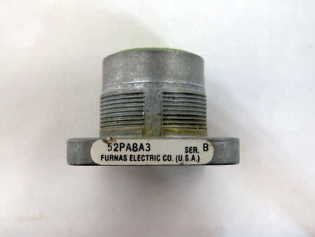 Furnas 52PA8A3 Series B Flush Green Push Button Lot of 3 - Advance Operations