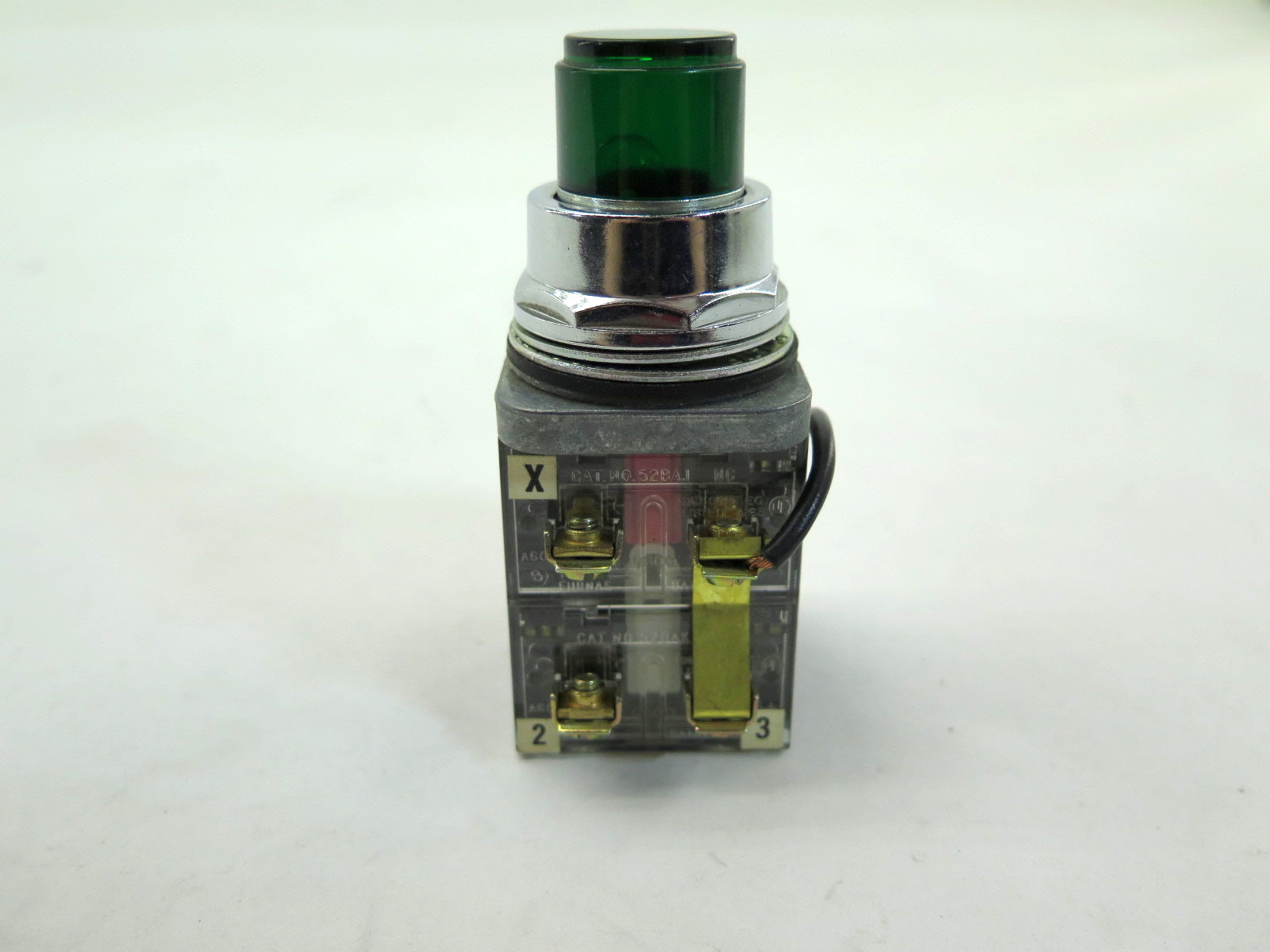 Furnas 52PA4G2 Green Light Button 120VAC/VDC - Advance Operations
