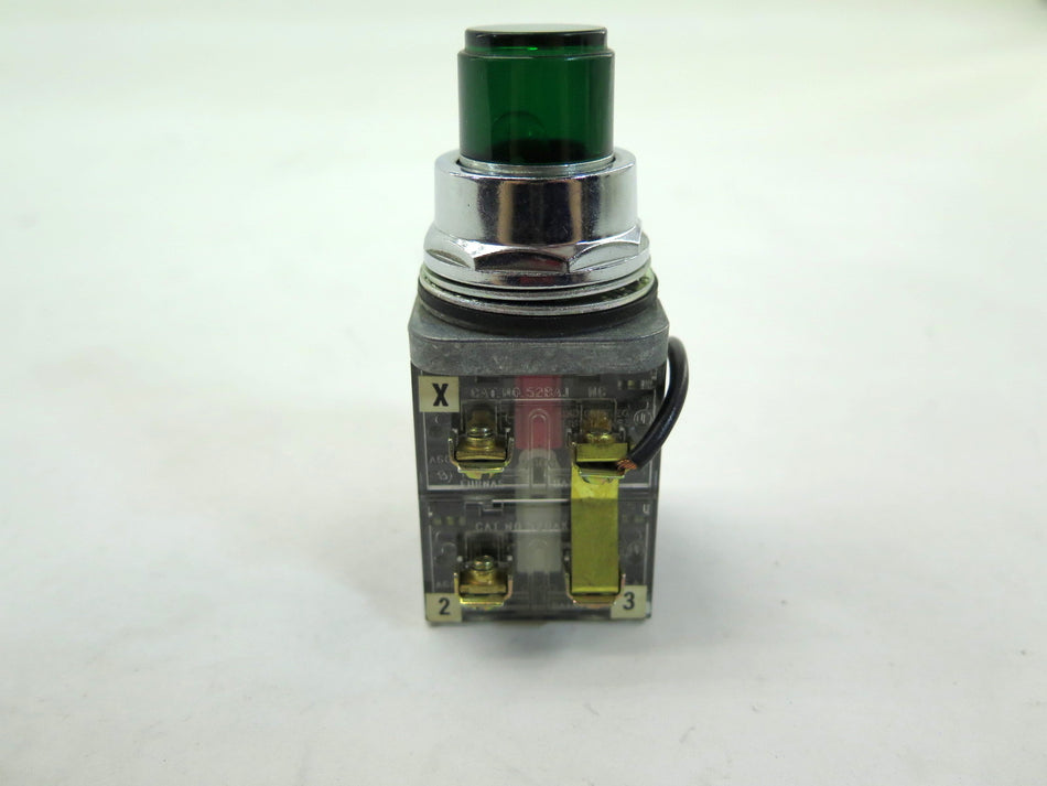 Furnas 52PA4G2 Green Light Button 120VAC/VDC - Advance Operations