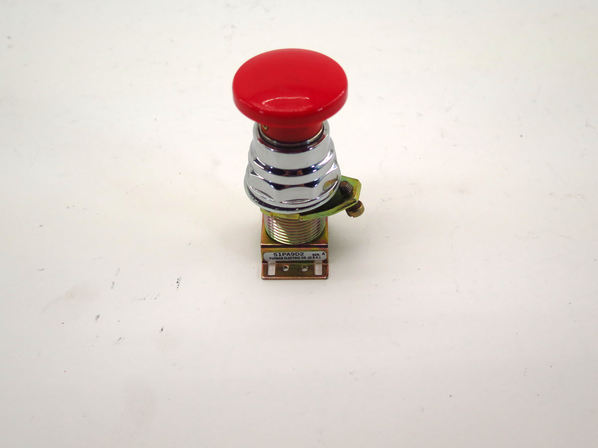 Furnace 51PA9D2 Red Emergency Push Button - Advance Operations