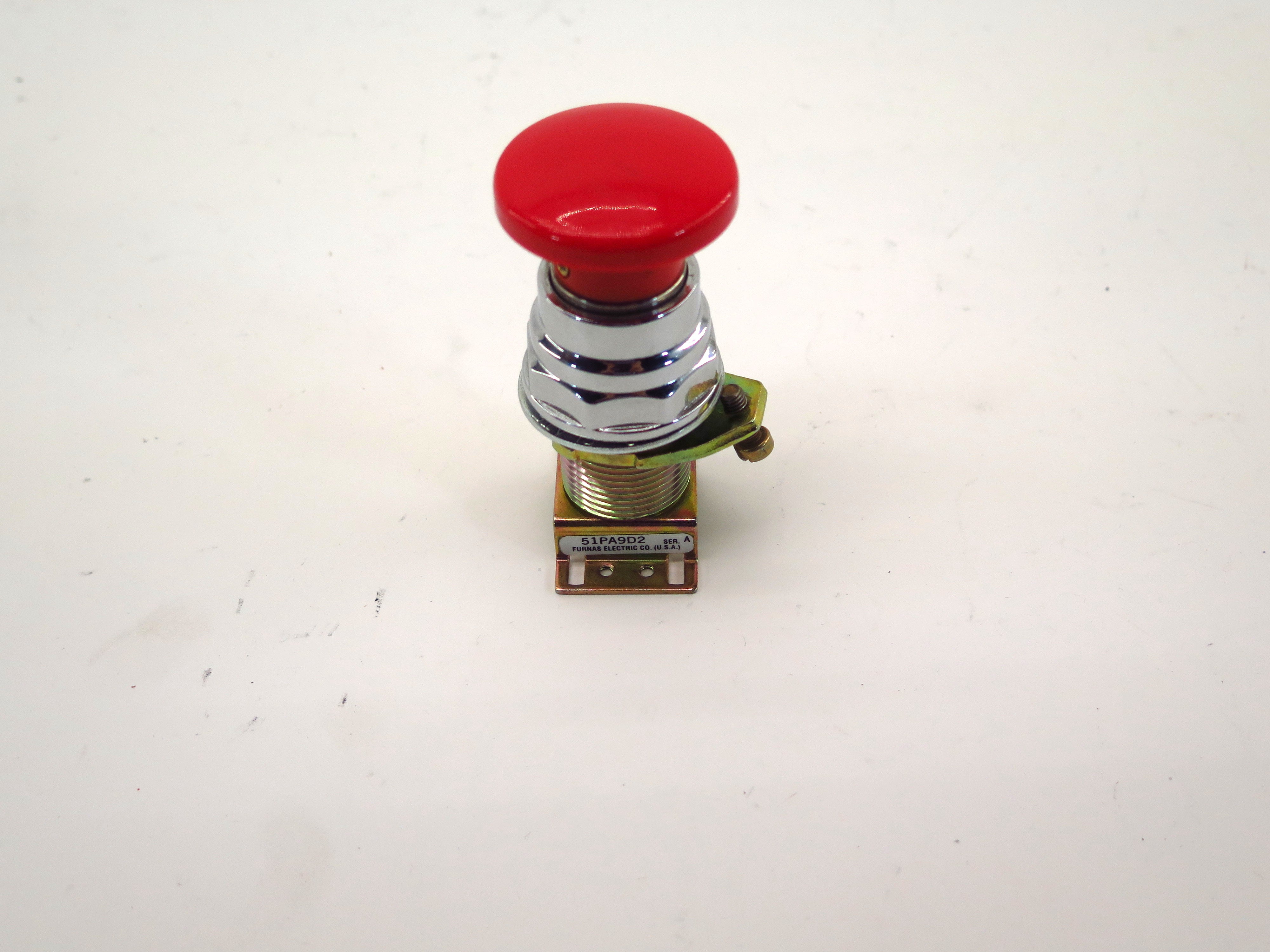 Furnace 51PA9D2 Red Emergency Push Button - Advance Operations