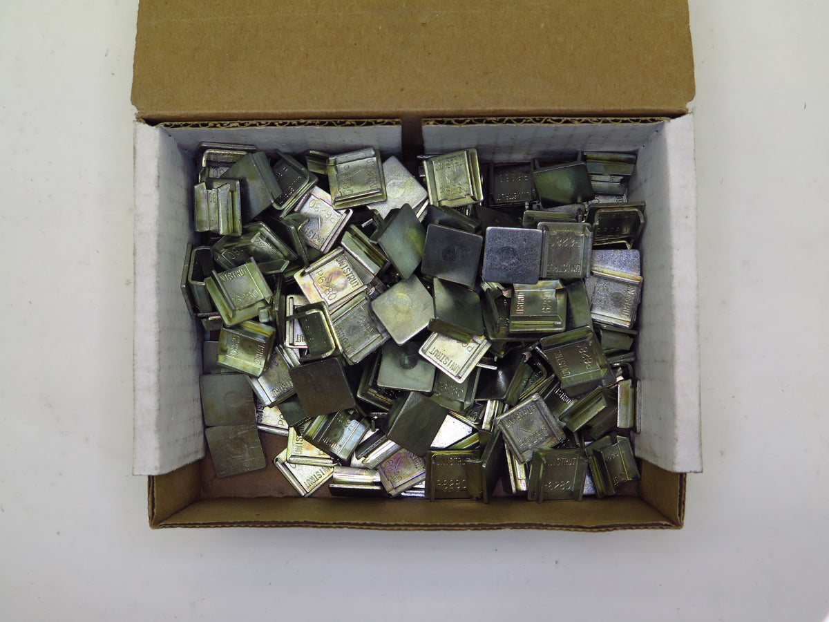 Unistrut P6280 Raceway Metal End Caps For Unistrut Lot of 20 - Advance Operations