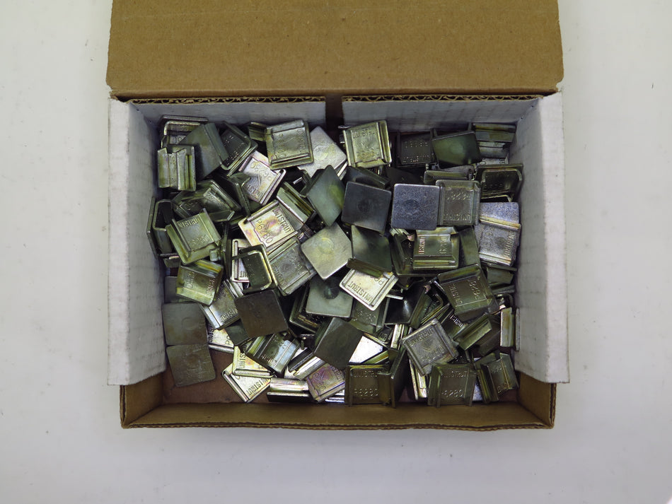 Unistrut P6280 Raceway Metal End Caps For Unistrut Lot of 20 - Advance Operations