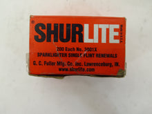 Load image into Gallery viewer, ShurLite 3001X SparkLighter Single Flint Renewals lot of 65x - Advance Operations
