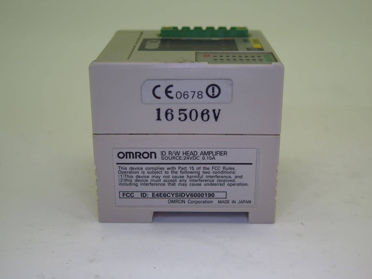 Ormon Controls V600 HAM42 DRT 16506V ID R/W Head Amplifier - Advance Operations