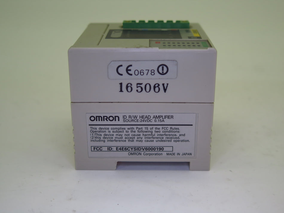 Ormon Controls V600 HAM42 DRT 16506V ID R/W Head Amplifier - Advance Operations