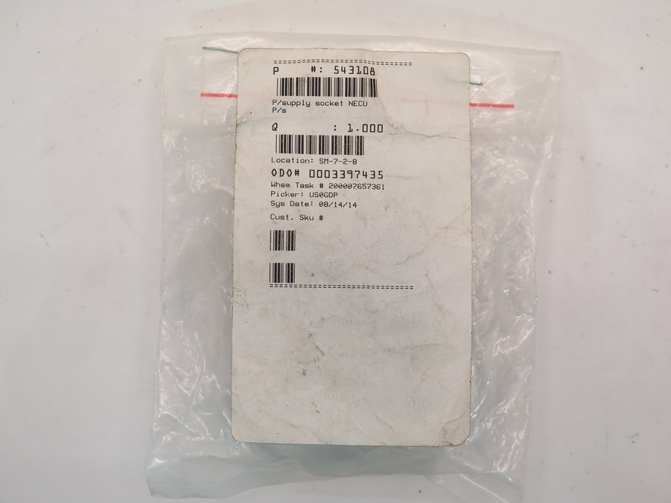 Festo NECU-G78G4-C2 Power Supply socket New - Advance Operations