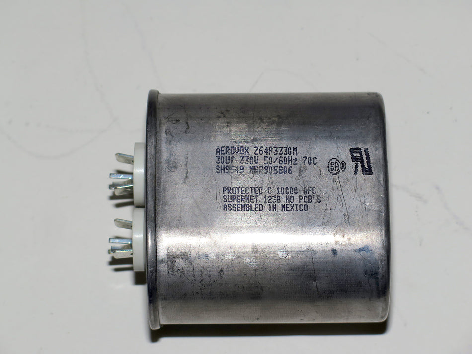 Aerovox Capacitor Z64F3330M 30uF 330VAC 50/60 Hz 70C - Advance Operations