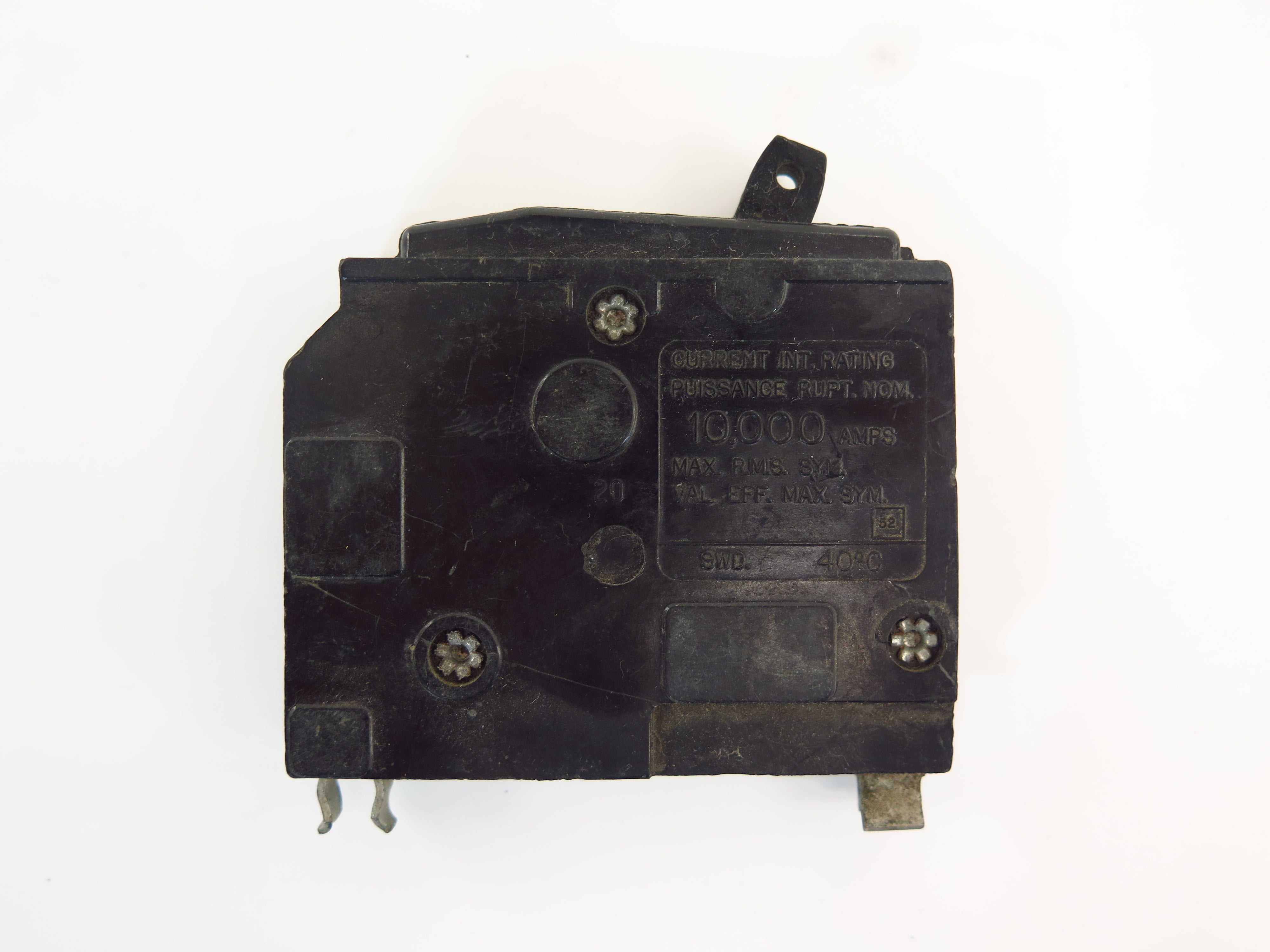 Square D Type QO 1 Pole Circuit Breaker 15A 120V lot of 2 units - Advance Operations