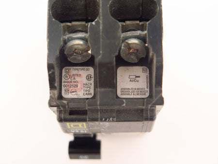 Square D Circuit Breaker 30 amps 0012529 2 Poles Type QO 120/240V - Advance Operations