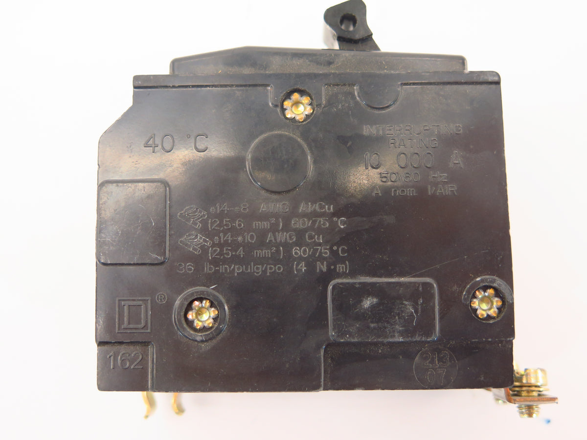 Square D Circuit Breaker 20 amps DP-4075 2 Poles Type QOB 120/240V - Advance Operations