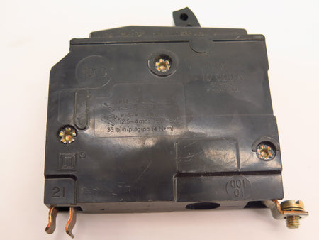 Square D Circuit Breaker 20 amps ZZ-7026 1 Poles Type QOD 120/240V - Advance Operations
