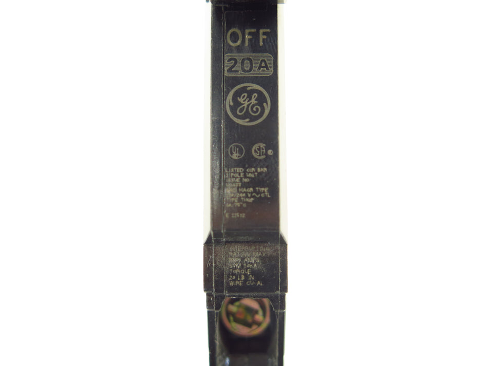 General Electric 20A DO677 Circuit Breaker Type HACR THQP 120V - Advance Operations