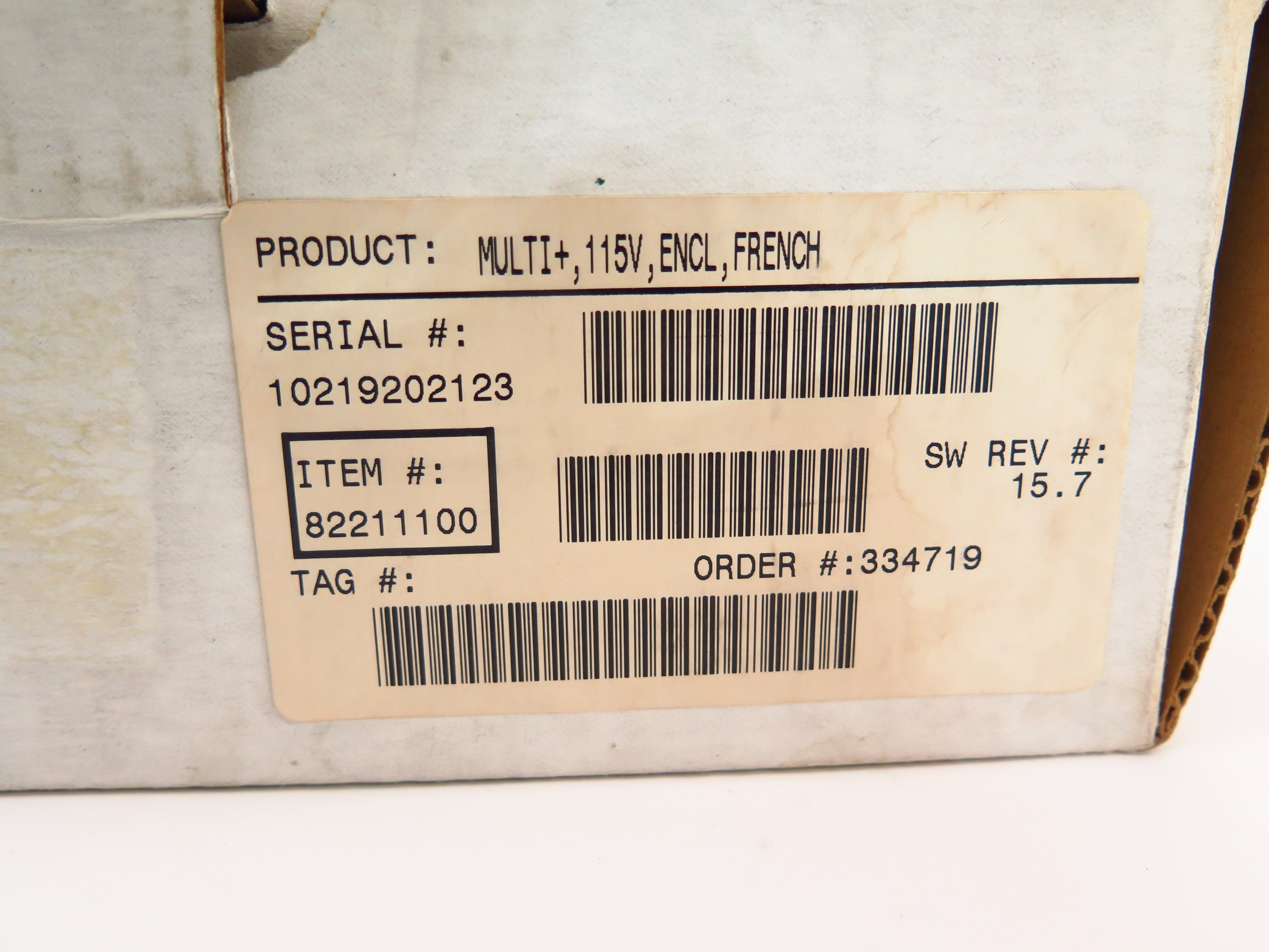 Milltronics 82211100 MultiRanger Plus Level Controller French Version - Advance Operations