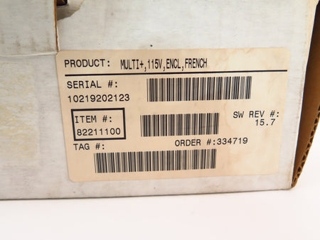 Milltronics 82211100 MultiRanger Plus Level Controller French Version - Advance Operations