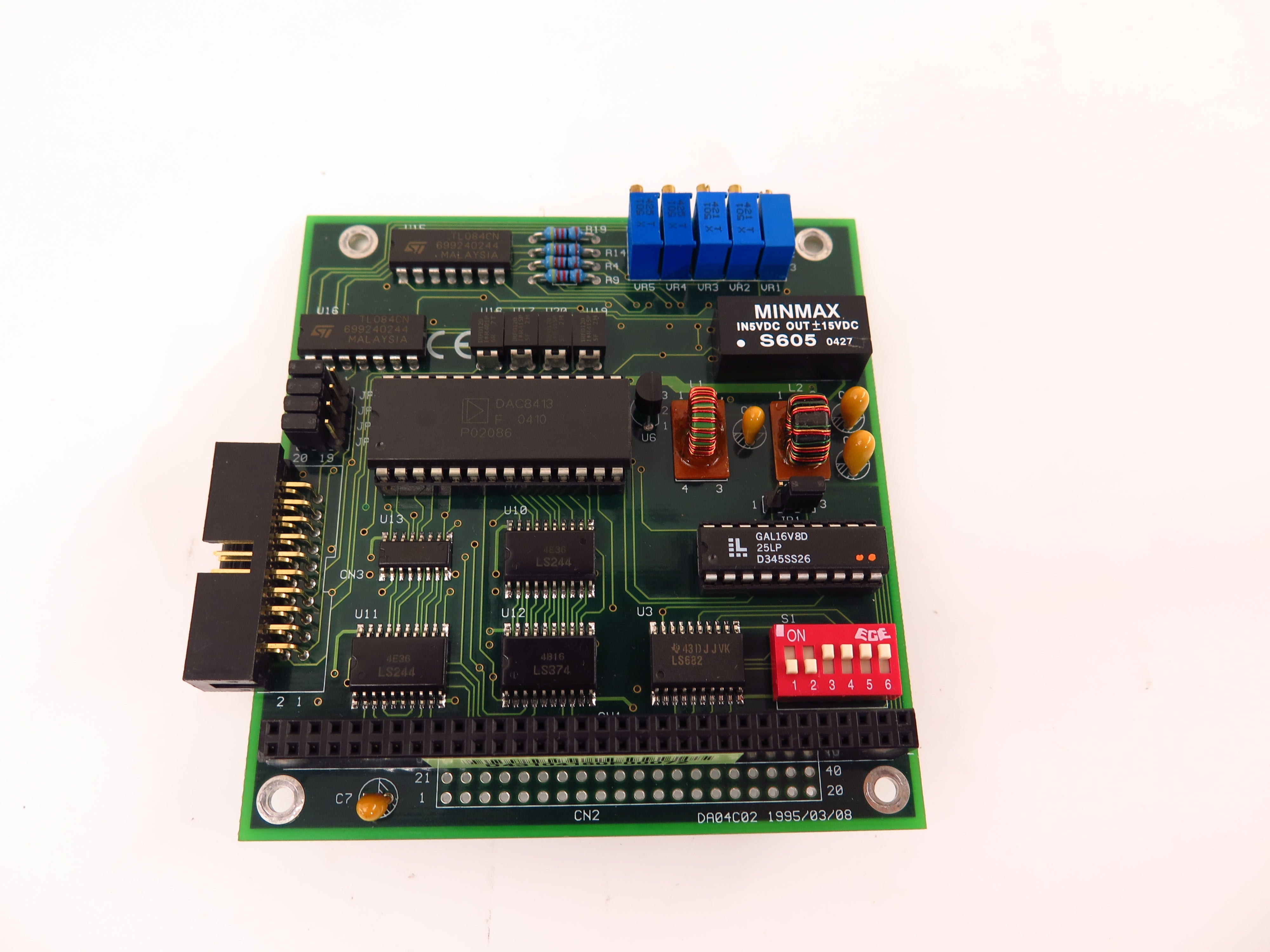 WinSystem DA04C02 1903104160 DAC8413 Control Board - Advance Operations