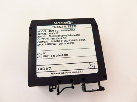 Acromag 450T Transmitter 450T-TC1-Y-1-DIN-NCR - Advance Operations