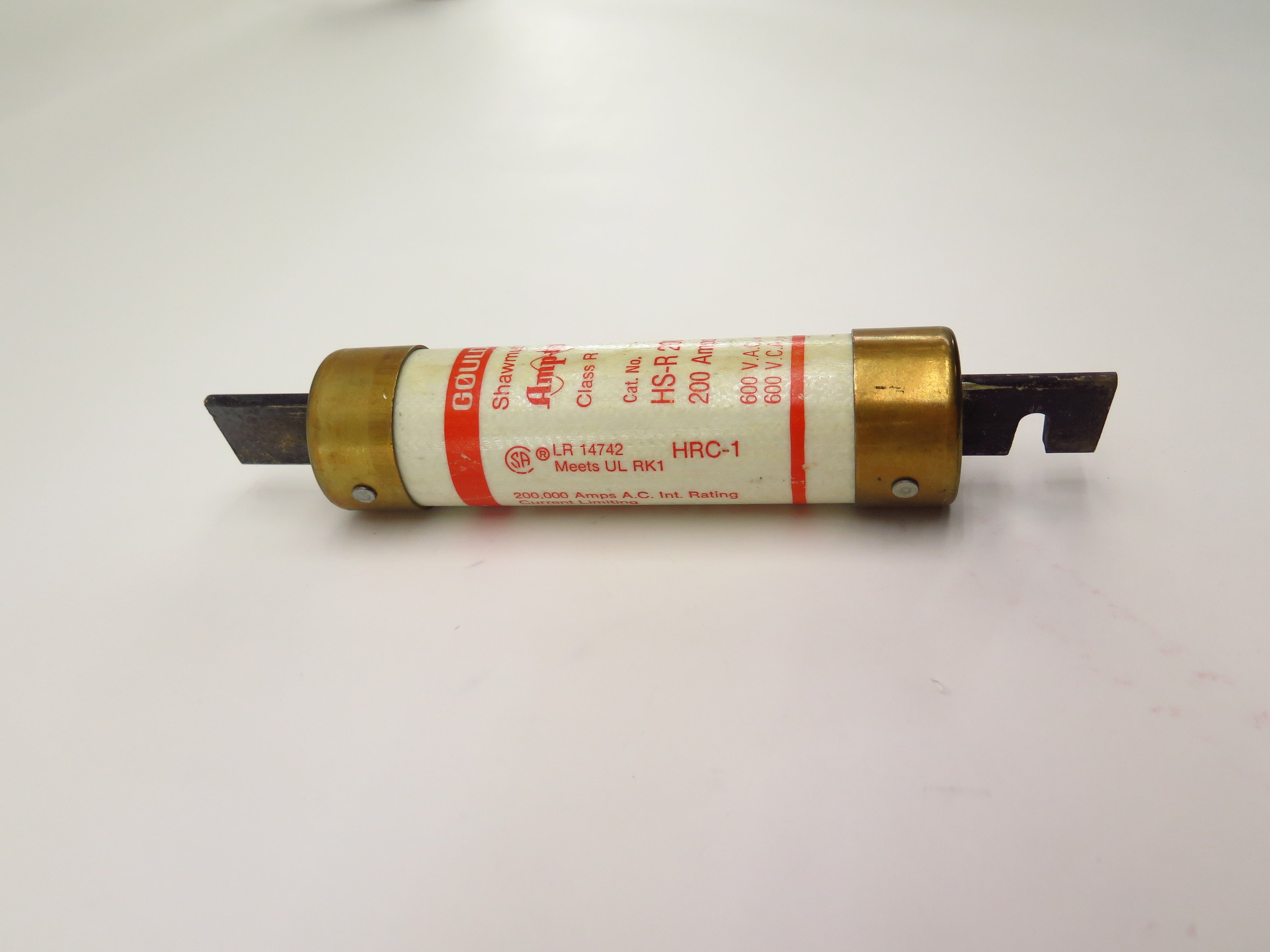 Gould-Shawmut Amp-Trap HS-R 200 Class R 200A 600Vac - Advance Operations