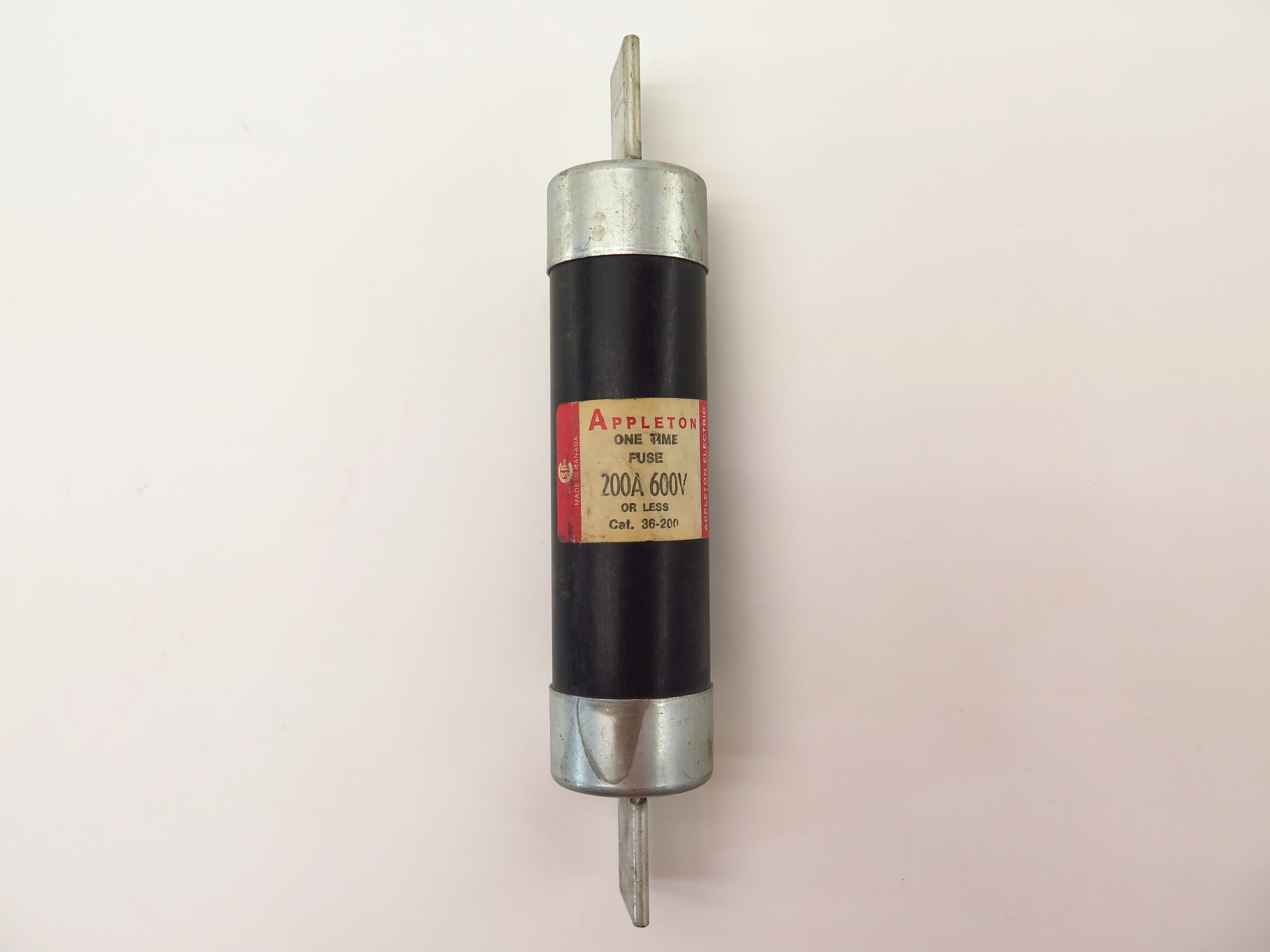 Appleton One Time Fuse 36-200 600Vac 200A - Advance Operations