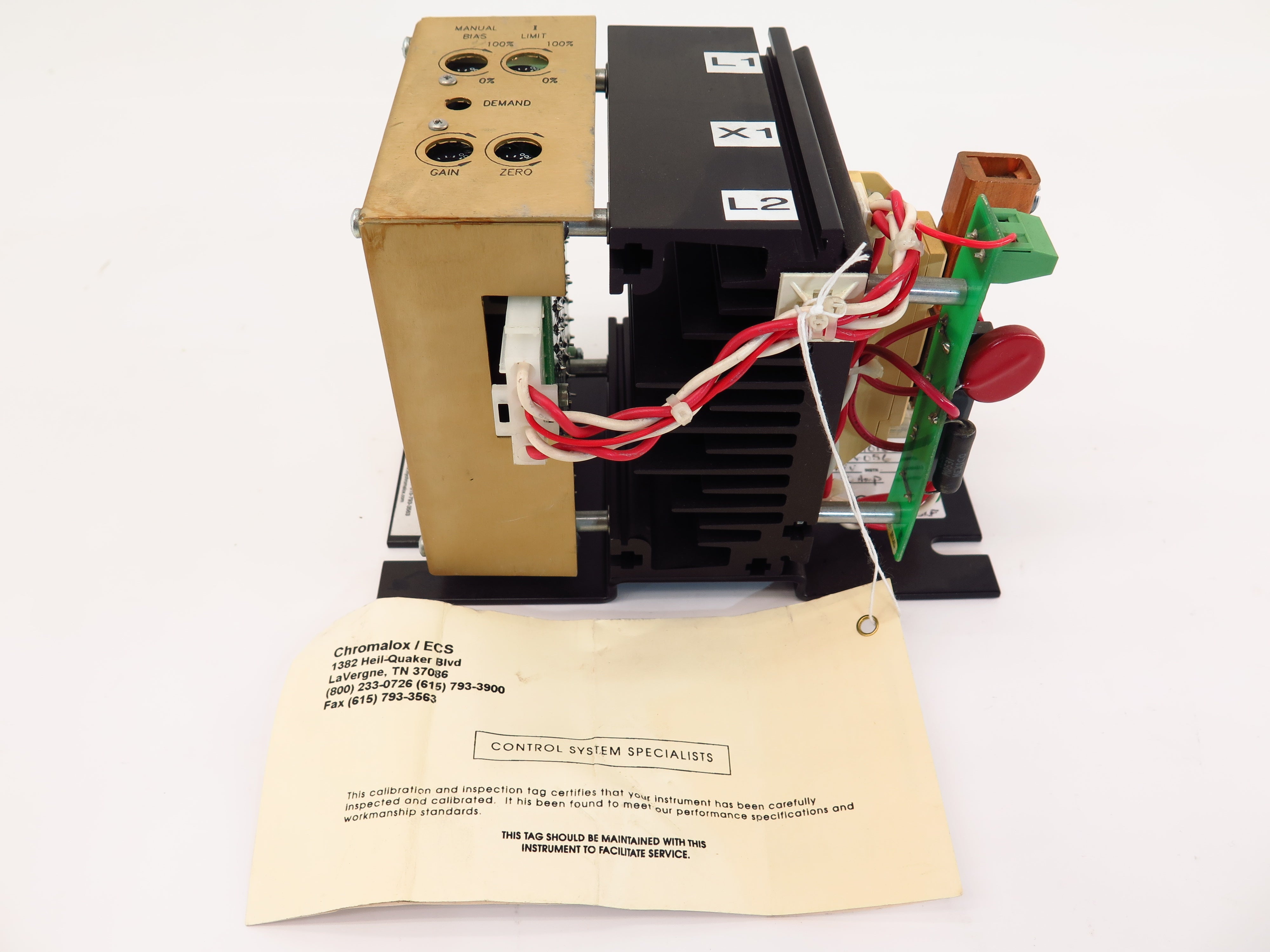 Chromalox Thermal Power Controller MMAX1P-10160 SCR 30A 575V - Advance Operations