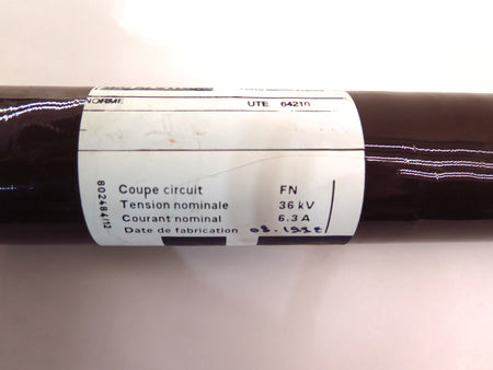 GEC Alsthom UTE 64210 Fuse 6.3A 36kV - Advance Operations