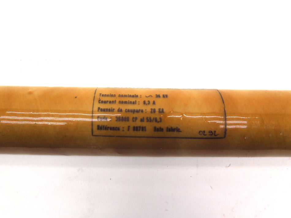 Ferraz Limitor F80781 Fuse 6.3A 36kV - Advance Operations