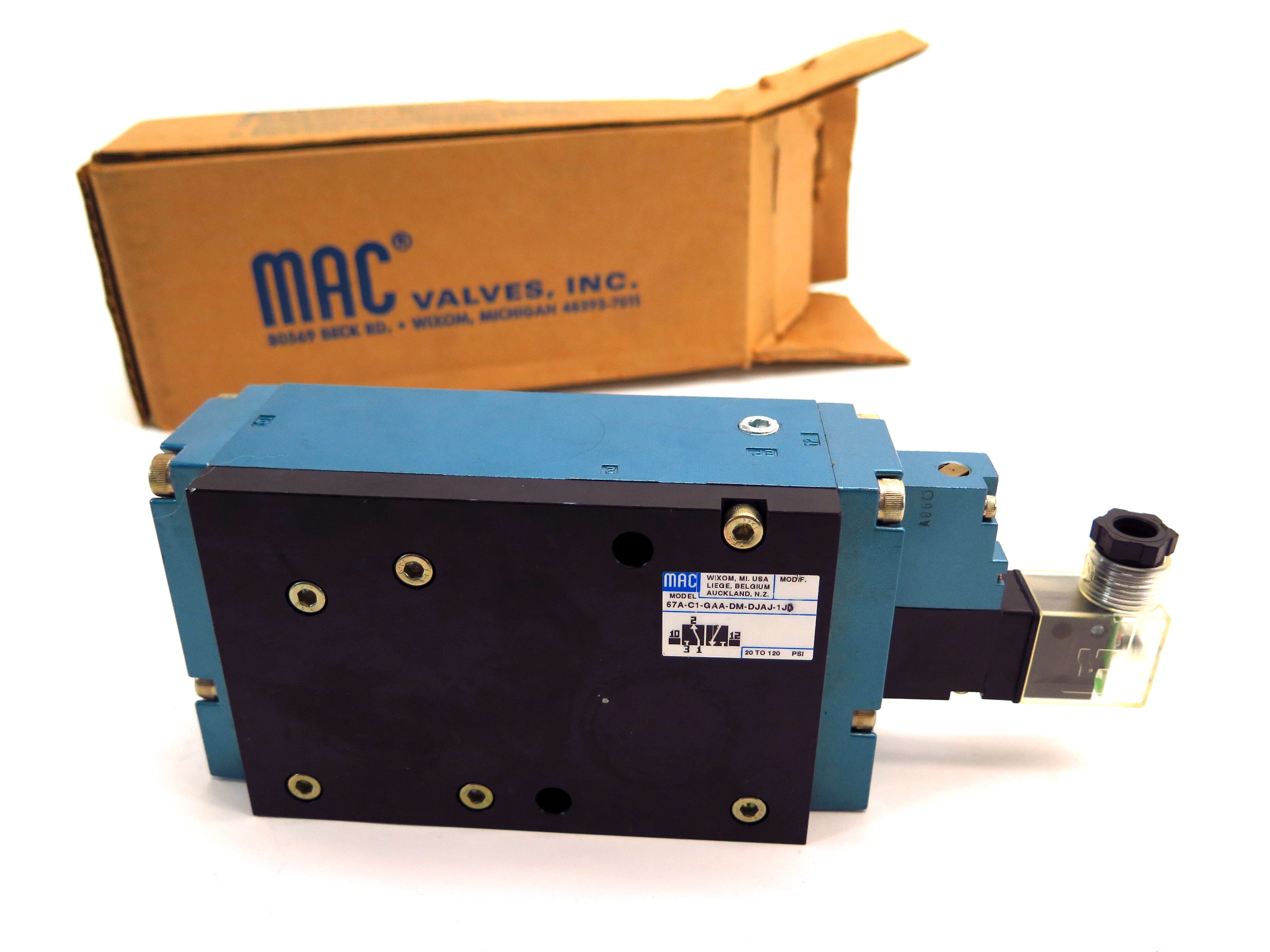Mac Solenoid Valve 67A-C1-GAA-DM-DJAJ-1JD - Advance Operations