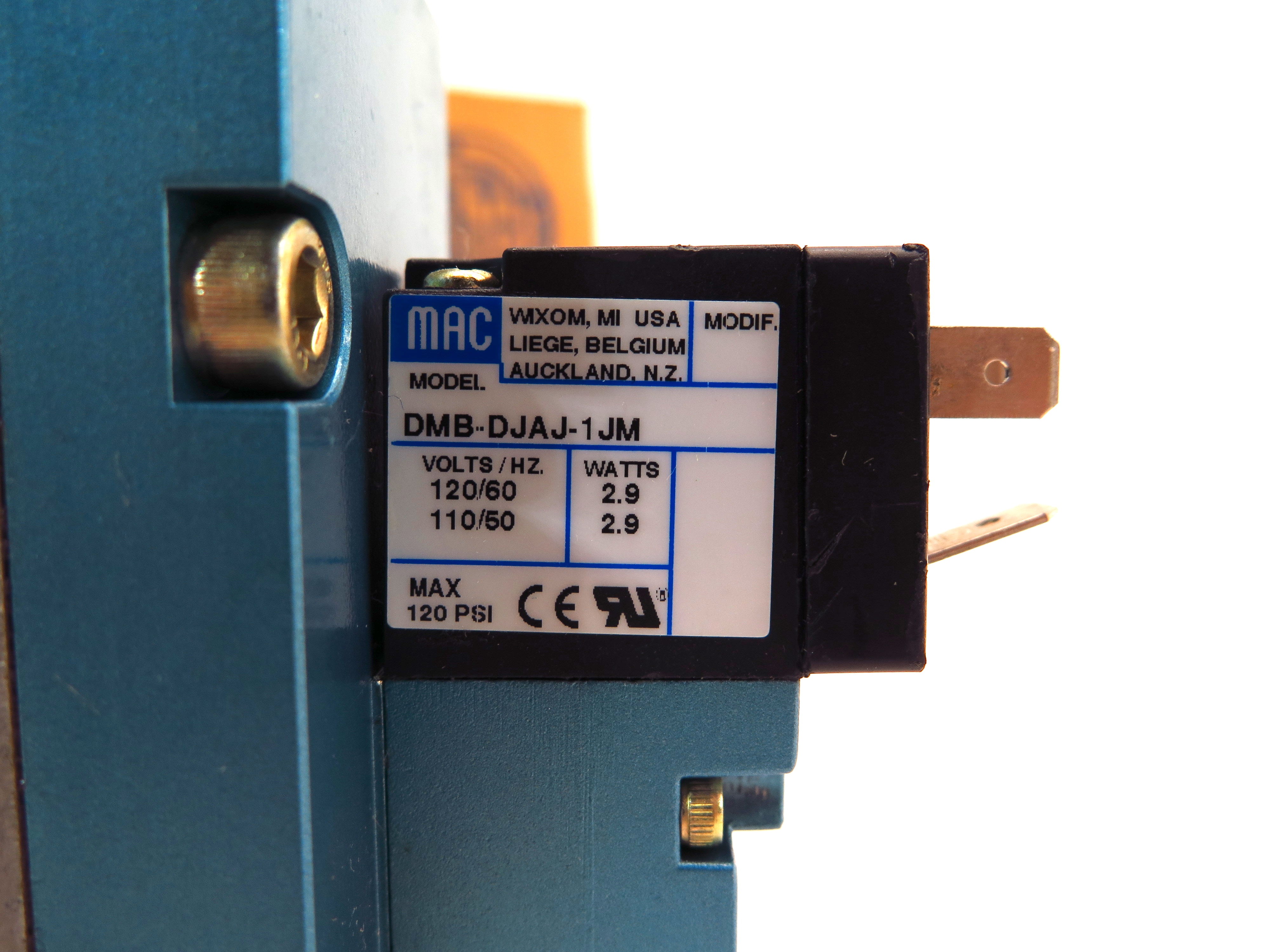 MAC Solenoid Valve 67A-G1-GAB-DM-DJAJ-1JM - Advance Operations