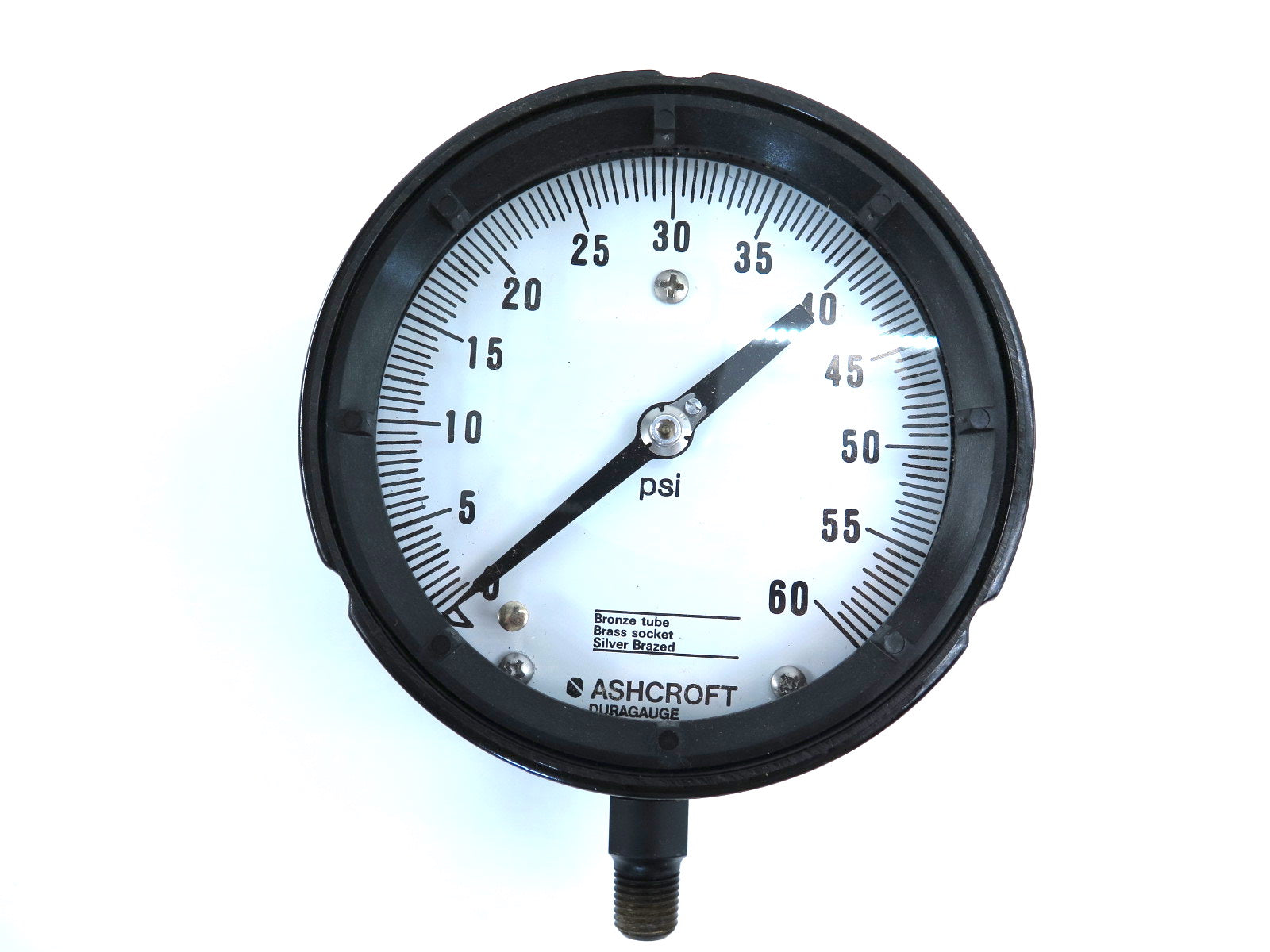 Ashcroft CKA3ACC Pressure Gauge 0 to 60 psi 4 inch - Advance Operations