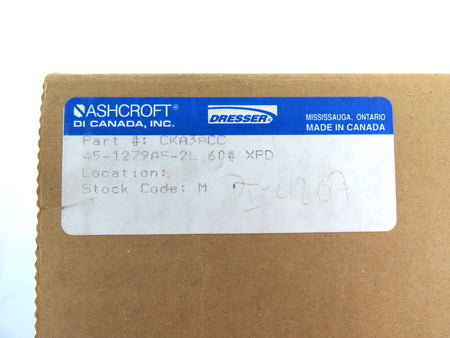 Ashcroft CKA3ACC Pressure Gauge 0 to 60 psi 4 inch - Advance Operations