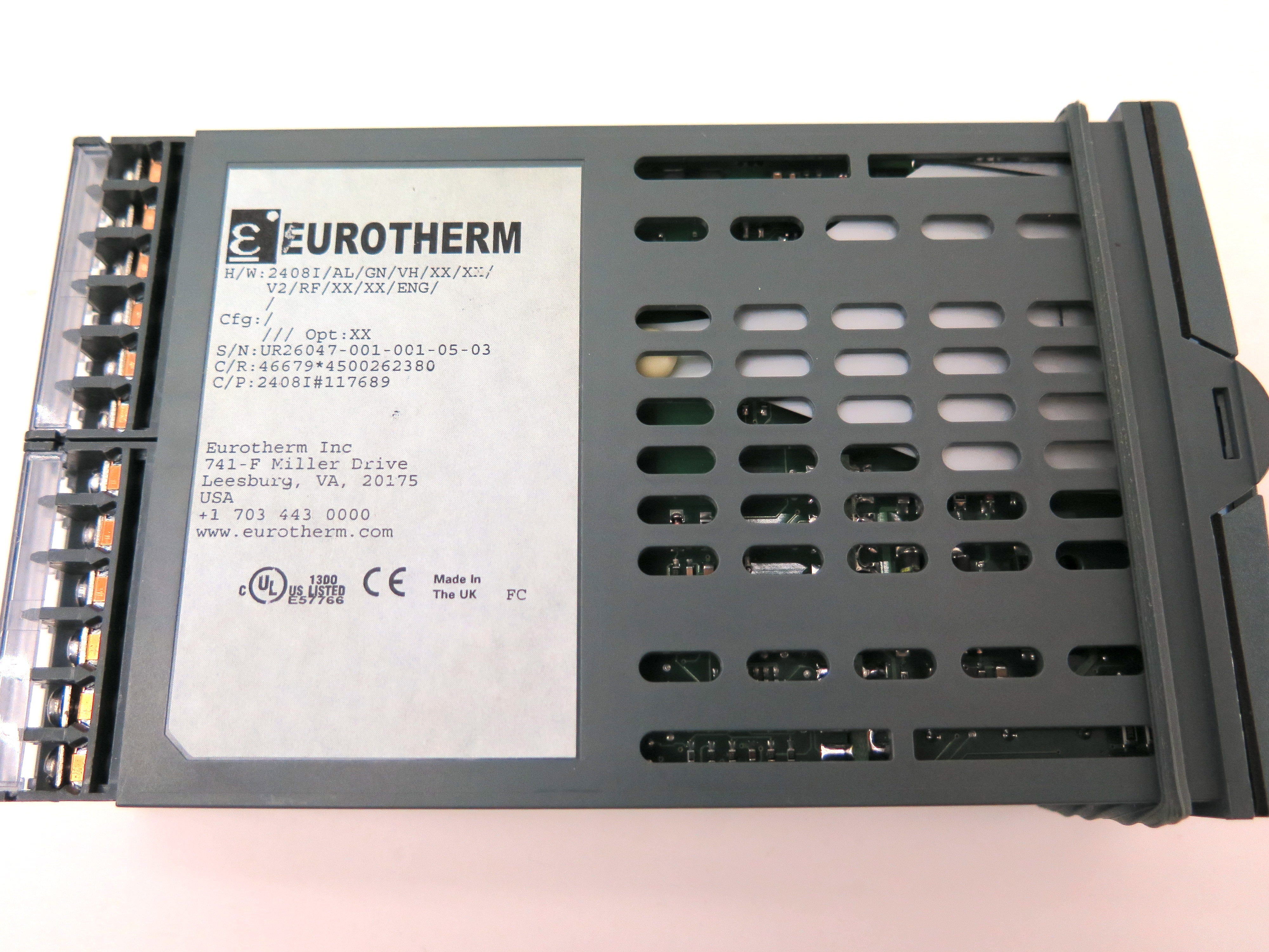 Eurotherm 2408I/AL/GN/VH/XX/XX/V2/RF/XX/XX/ENG 2408i Temperature Controller - Advance Operations