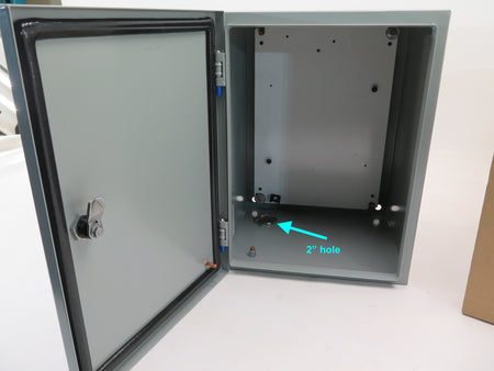 Hammond Eclipse EN4SD161210 Electrical Enclosure 16" x 12" x 10" + Back Plane - Advance Operations