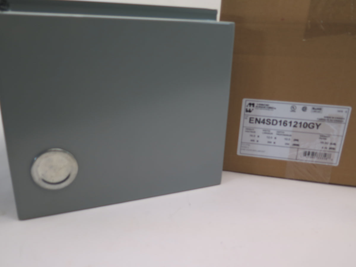 Hammond Eclipse EN4SD161210 Electrical Enclosure 16" x 12" x 10" + Back Plane - Advance Operations