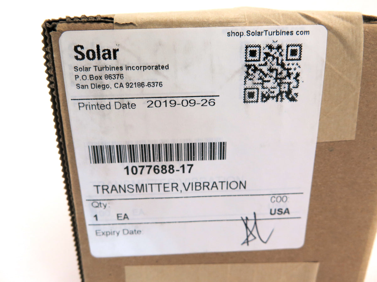 CEC / Solar Turbines Radial Vibration Transmitter 1-828-B05-14S 1077688-17 - Advance Operations