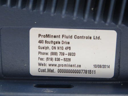 ProMinent BT5B Solenoid Metering Dosing Pump BT5B2504SST0000D10000 - Advance Operations