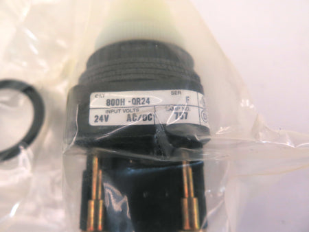 Allen-Bradley 800H-QR24W 30mm Pilot Light White 24V Ac/Dc - Advance Operations