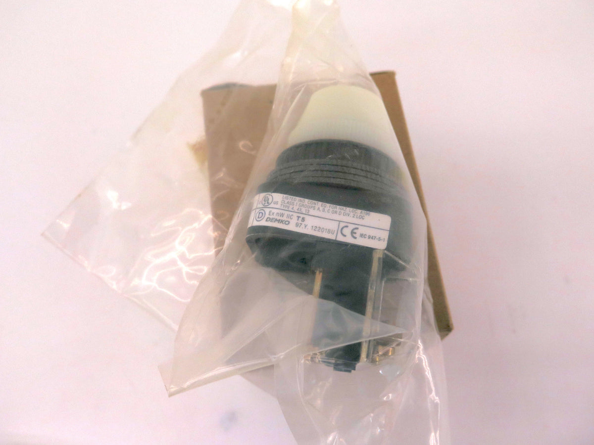 Allen-Bradley 800H-QR24W 30mm Pilot Light White 24V Ac/Dc - Advance Operations