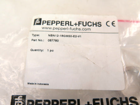Pepperl+Fuchs NB12-18GM50-E2-V1 12mm Inductive Sensor - Advance Operations