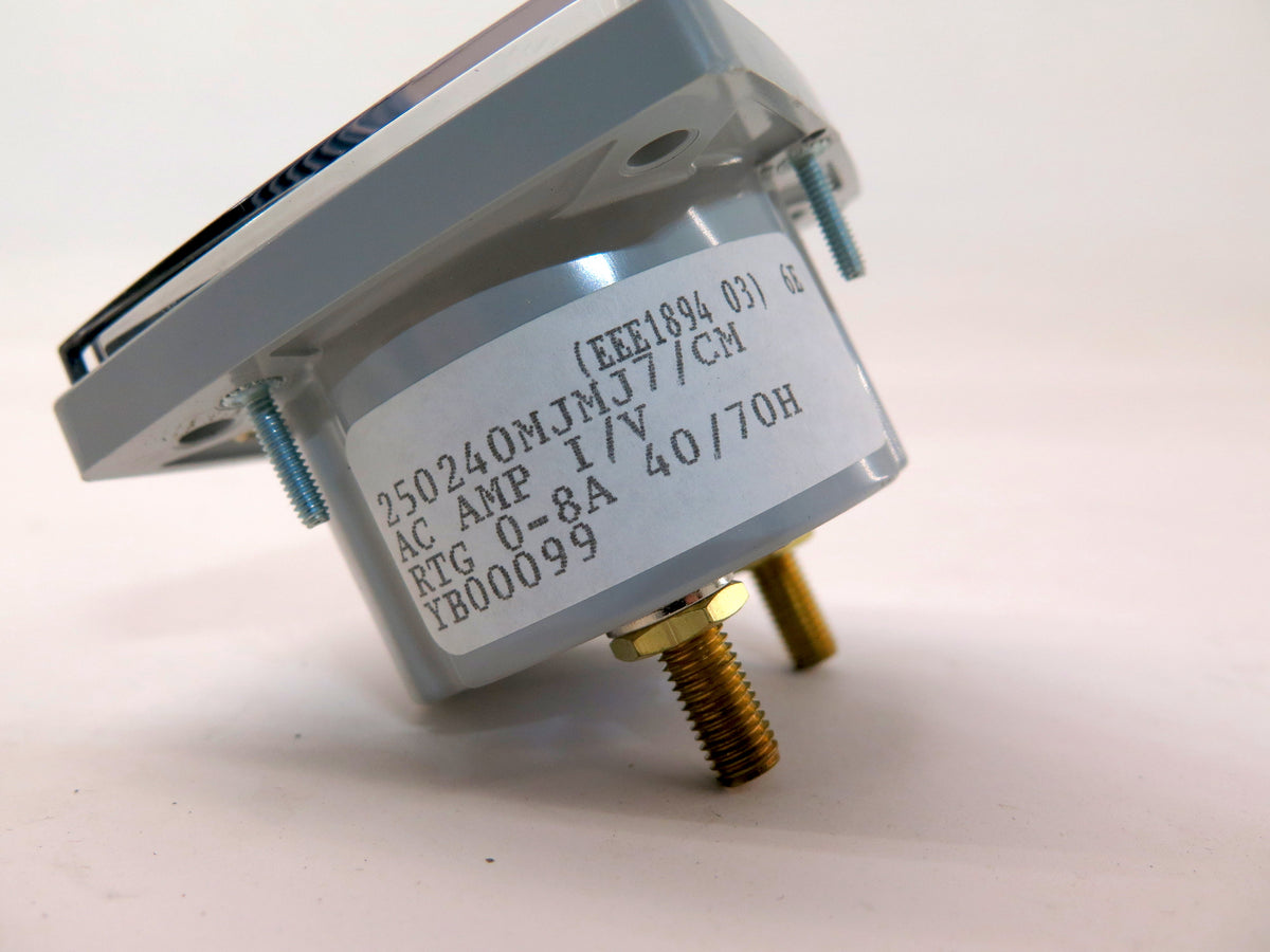 Yokogawa 250240MJMJ7/CM 0-8A AC Panel Meter - Advance Operations