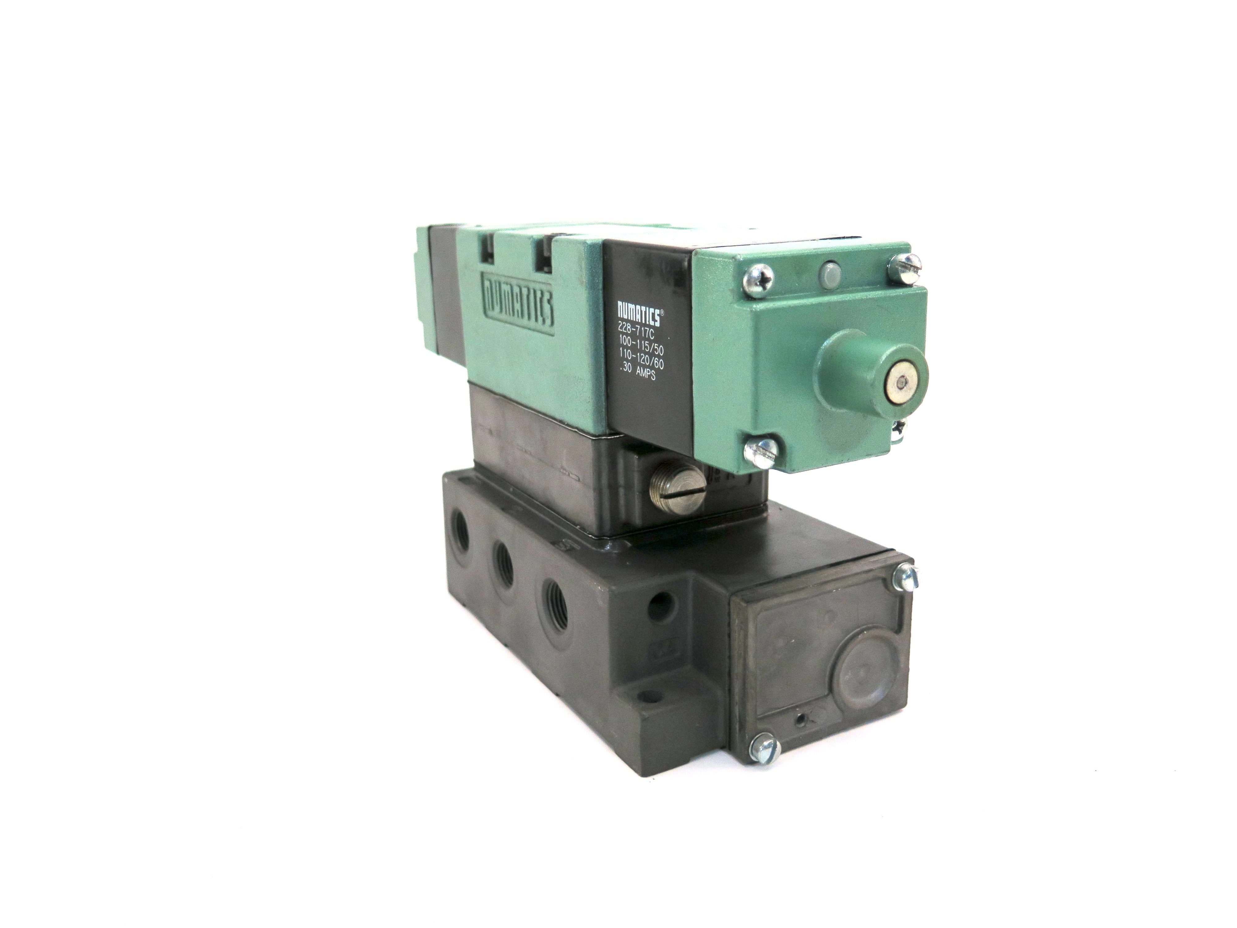 Numatics 553SS63DK000030 Pneumatic Solenoid Valve 3/8'' Npt 120 Vac - Advance Operations