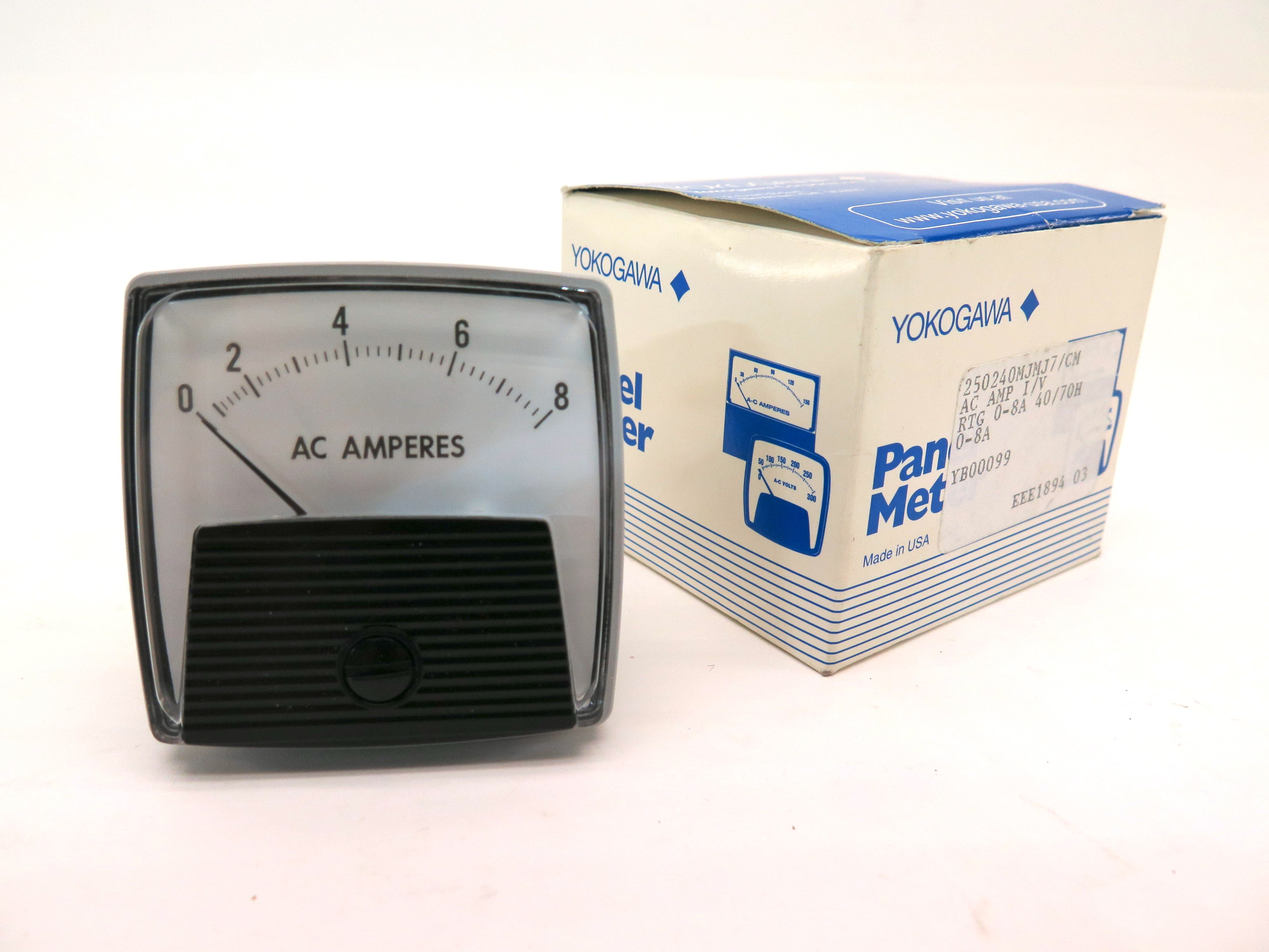 Yokogawa 250240MJMJ7/CM 0-8A AC - Advance Operations