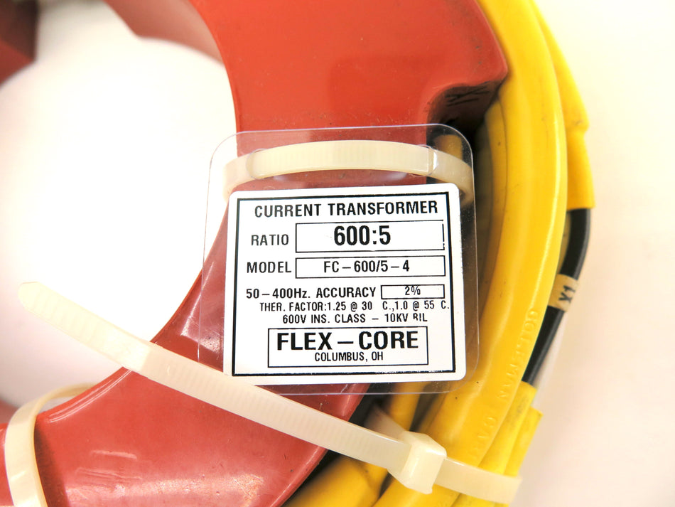 Flex-Core Current Transformer FC-600/5-4 600:5 Ratio - Advance Operations
