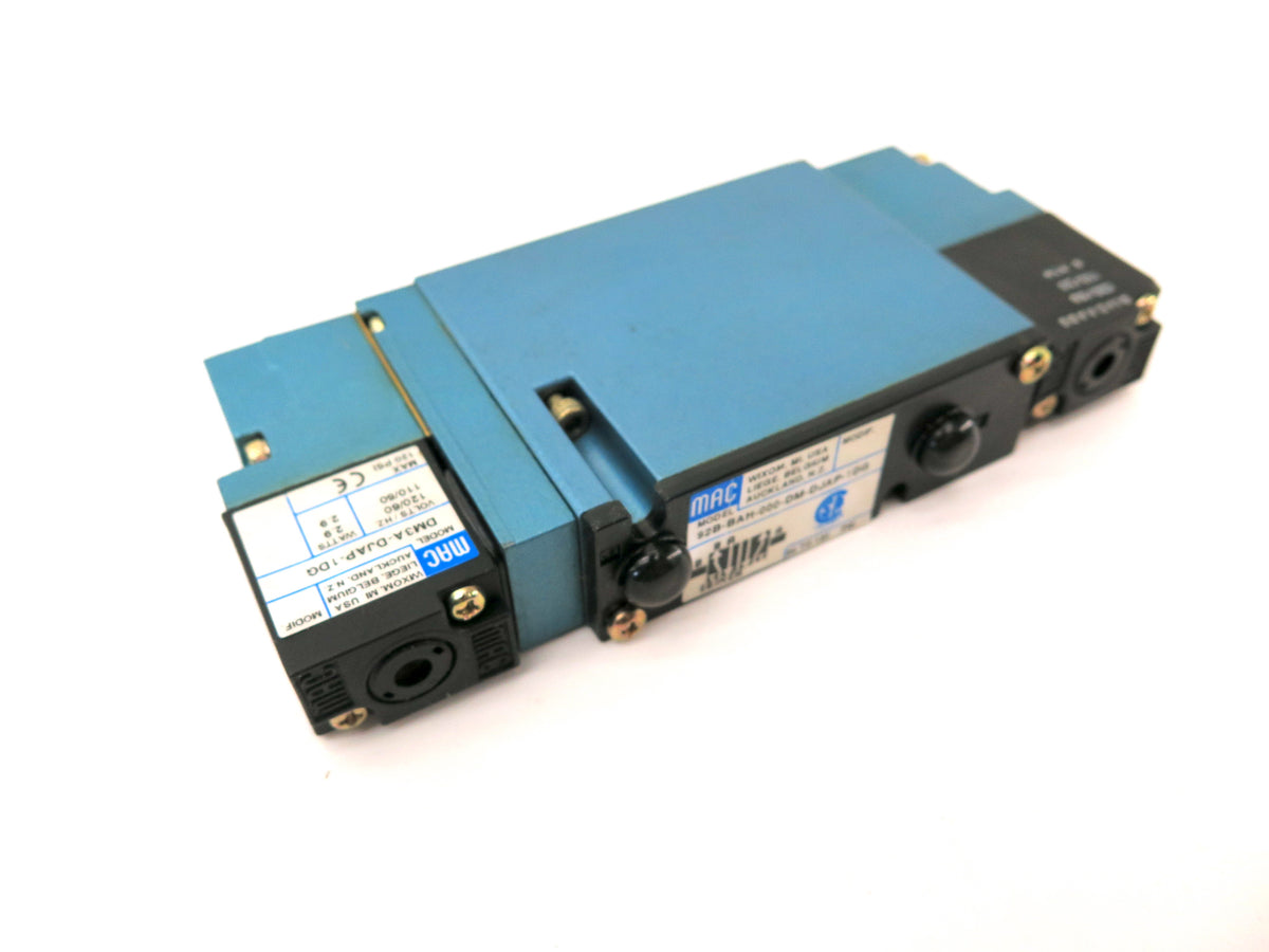 MAC Valves 92B-BAH-000-DM-DJAP-1DG  20 to 120 Psi 120 Vac DM3A-DJAP-1DG - Advance Operations