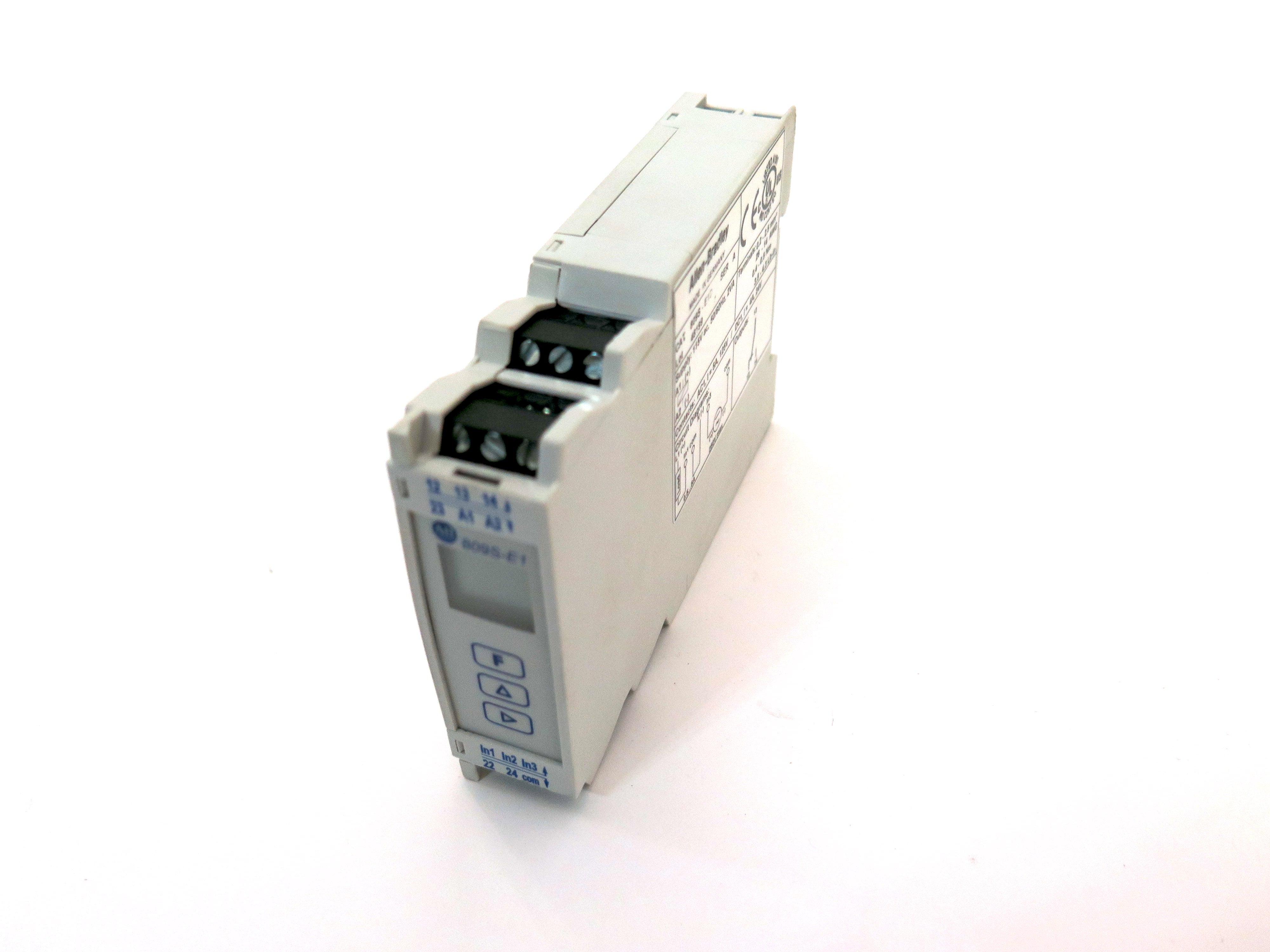 Allen-Bradley 809S-E1D Ser A Phase Current Monitor Relay - Advance Operations