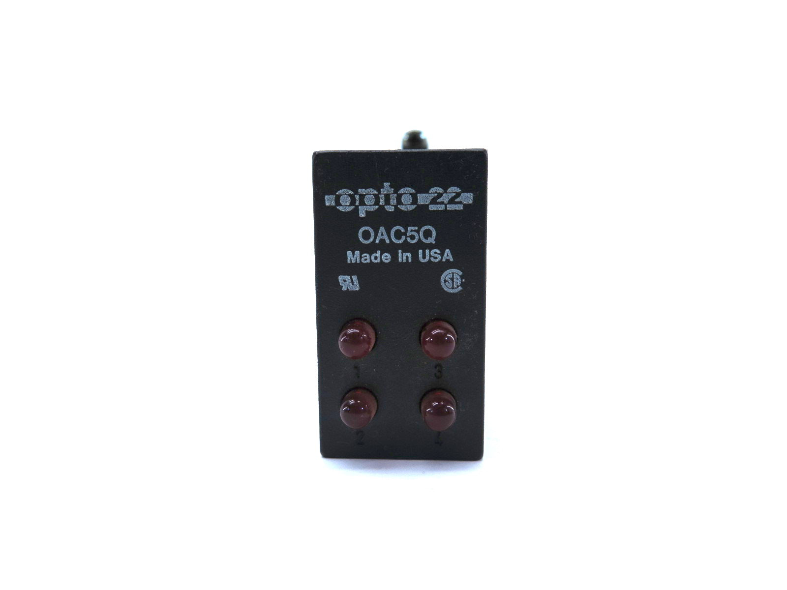 OPTO 22 Relay OAC5Q 4-Channel AC Output 12-280 VAC 5 VDC Logic - Advance Operations