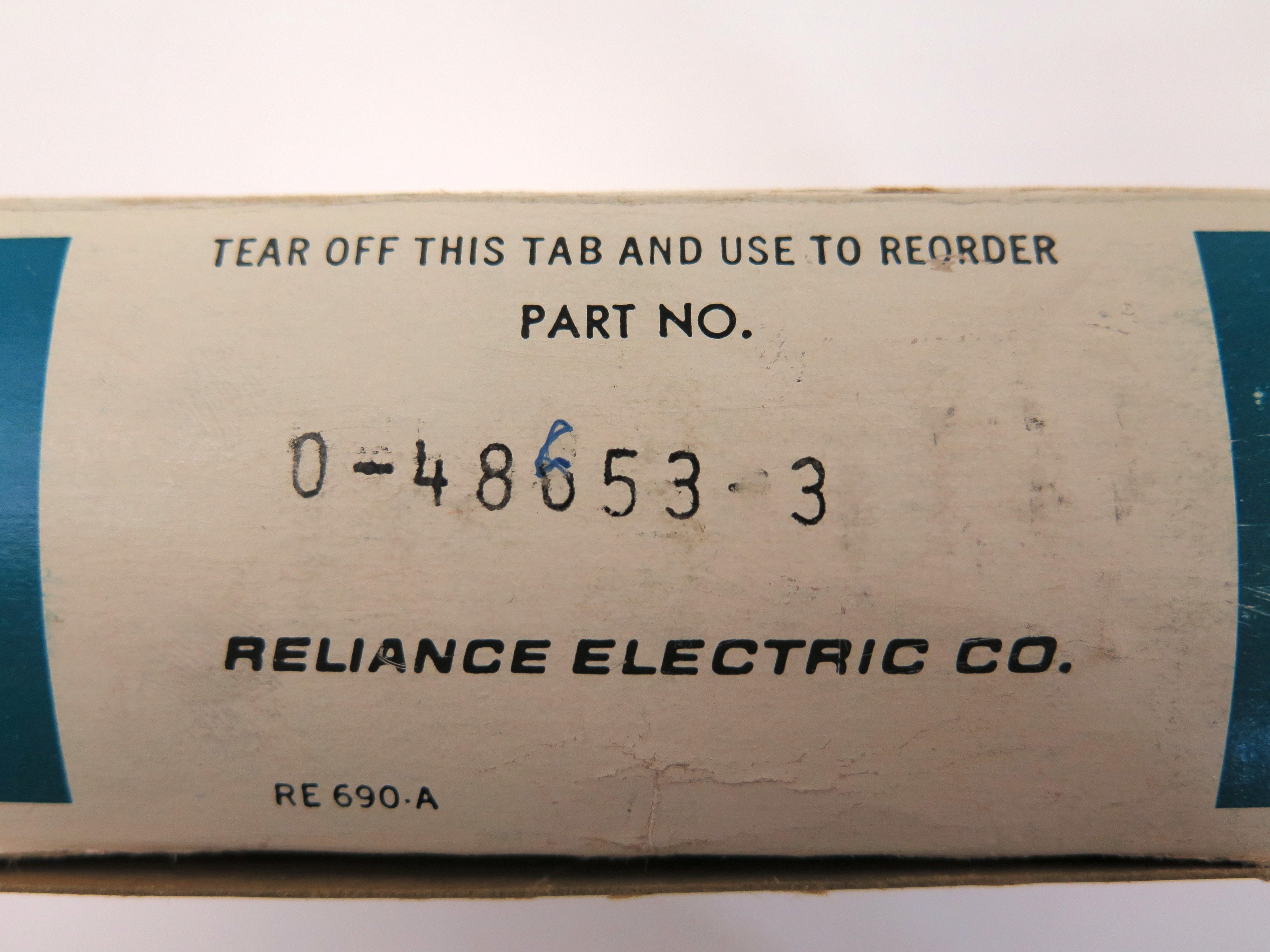 Reliance Electric 0-48653-3 Tachometer Card DC - Advance Operations